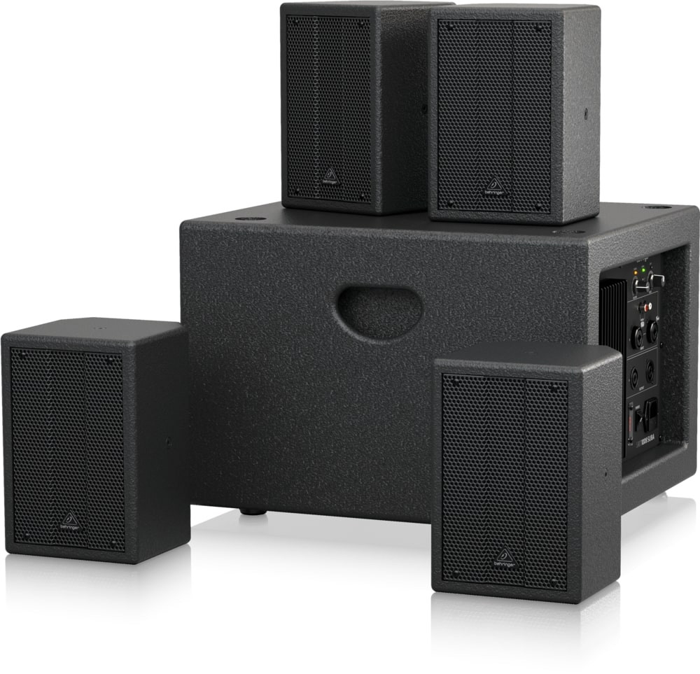Behringer SAT 1004 BUNDLE Zestaw nagłośnieniowy (1xSAT1008 + 4xSAT1004)