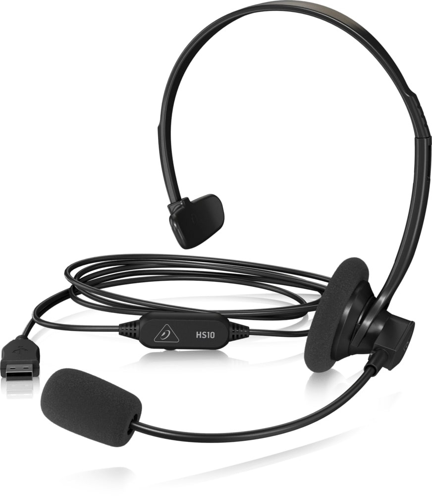 Behringer HS10 Monofoniczny zestaw słuchawkowy USB