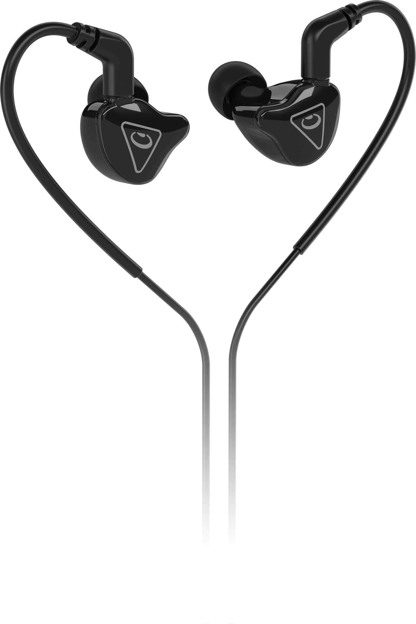 Behringer MO240 Słuchawki dwudrożne dokanałowe ze złączem MMCX - czarne