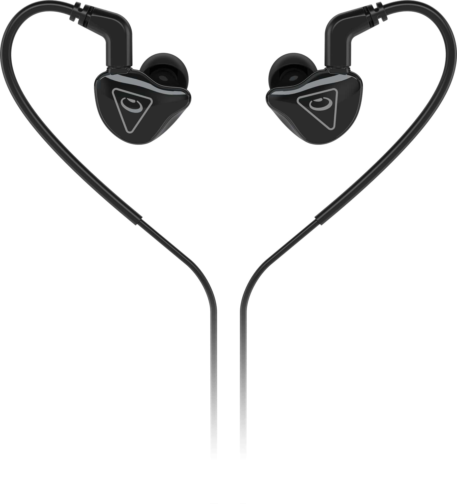 Behringer MO240 Słuchawki dwudrożne dokanałowe ze złączem MMCX - czarne