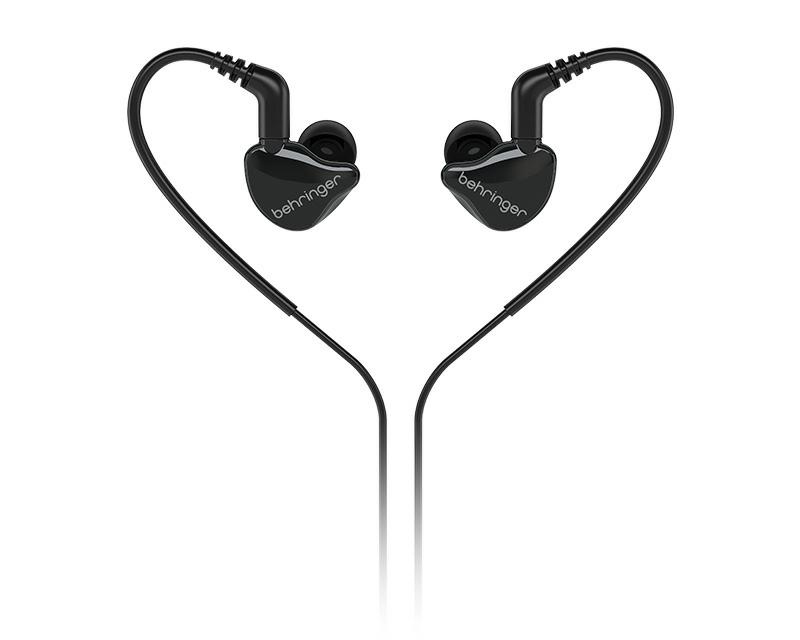 Behringer MO240-CK PRO Słuchawki dwudrożne dokanałowe - czarne