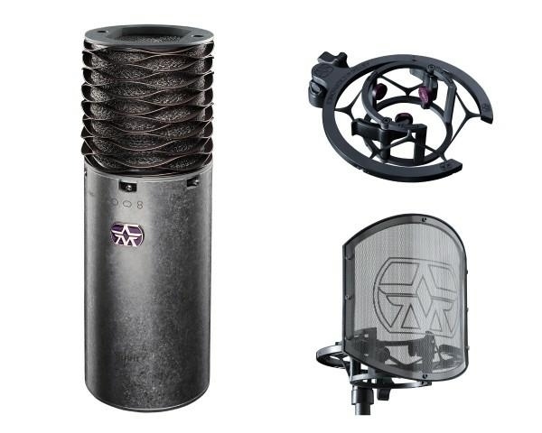 Aston Microphones Spirit Bundle Mikrofon pojemnościowy + uchwyt + pop filtr