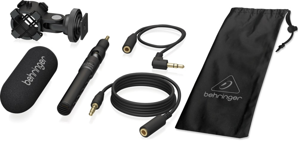 Behringer VIDEO MIC Mikrofon pojemnościowy do urządzeń mobilnych