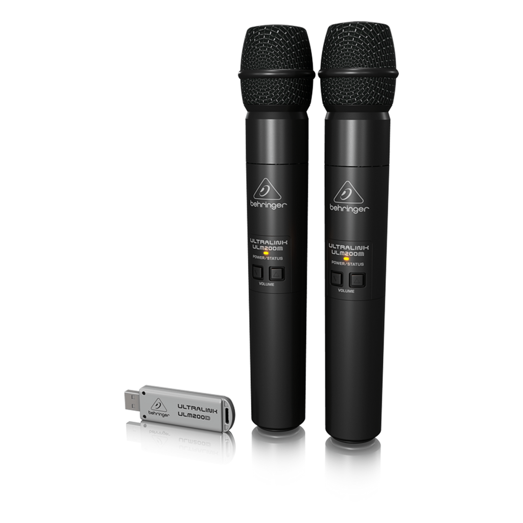 Behringer ULM202USB Mikrofon bezprzewodowy 2,4 GHz podwójny
