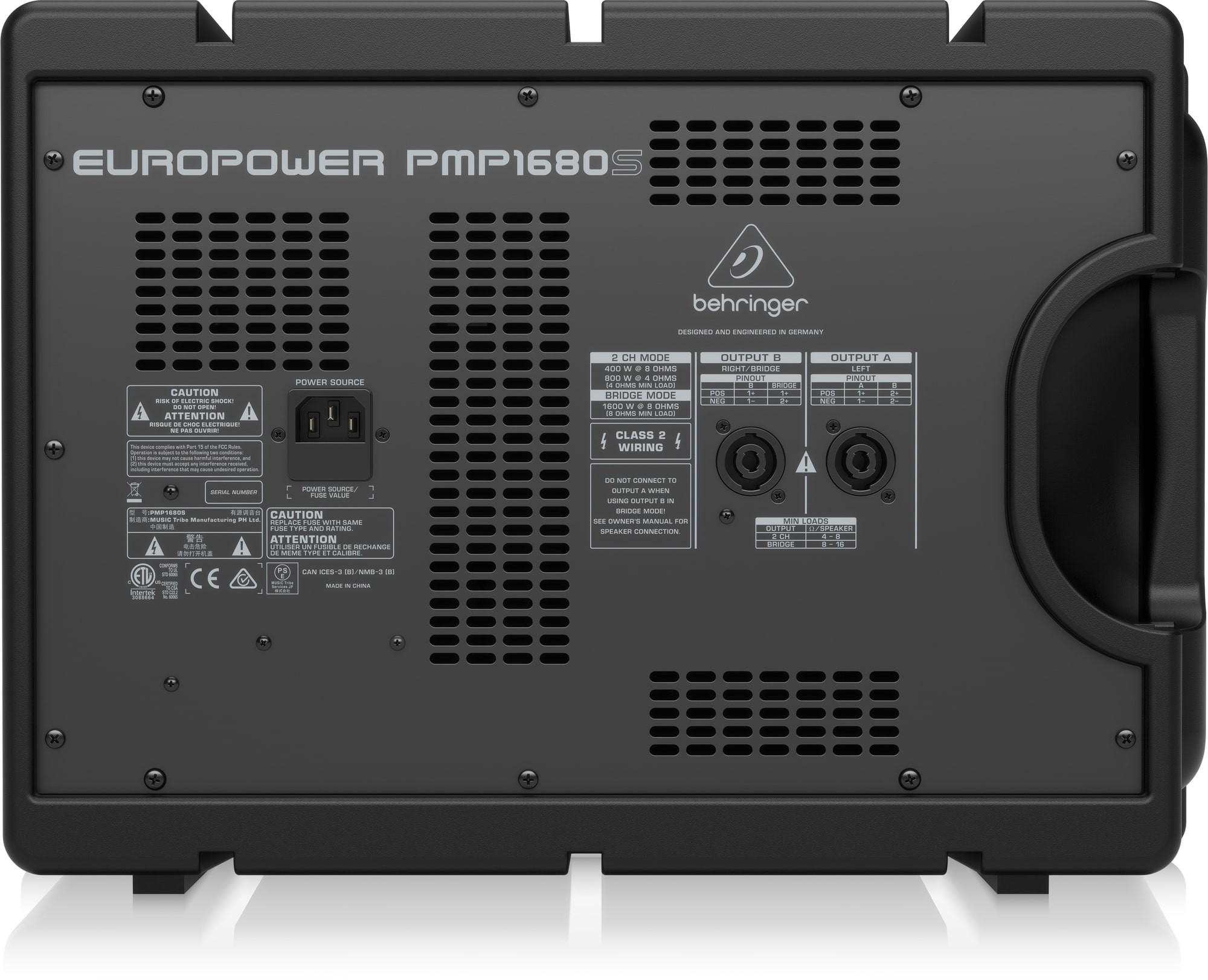Behringer PMP1680S Powermikser