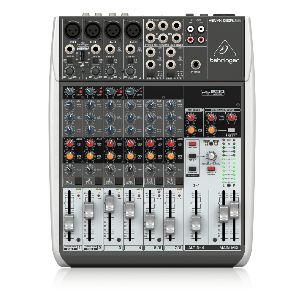 Behringer XENYX Q1204USB Mikser audio