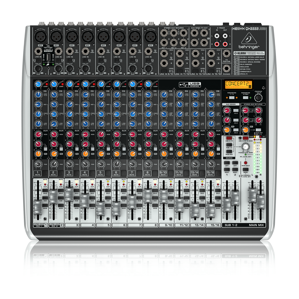 Behringer XENYX QX2222USB Mikser audio