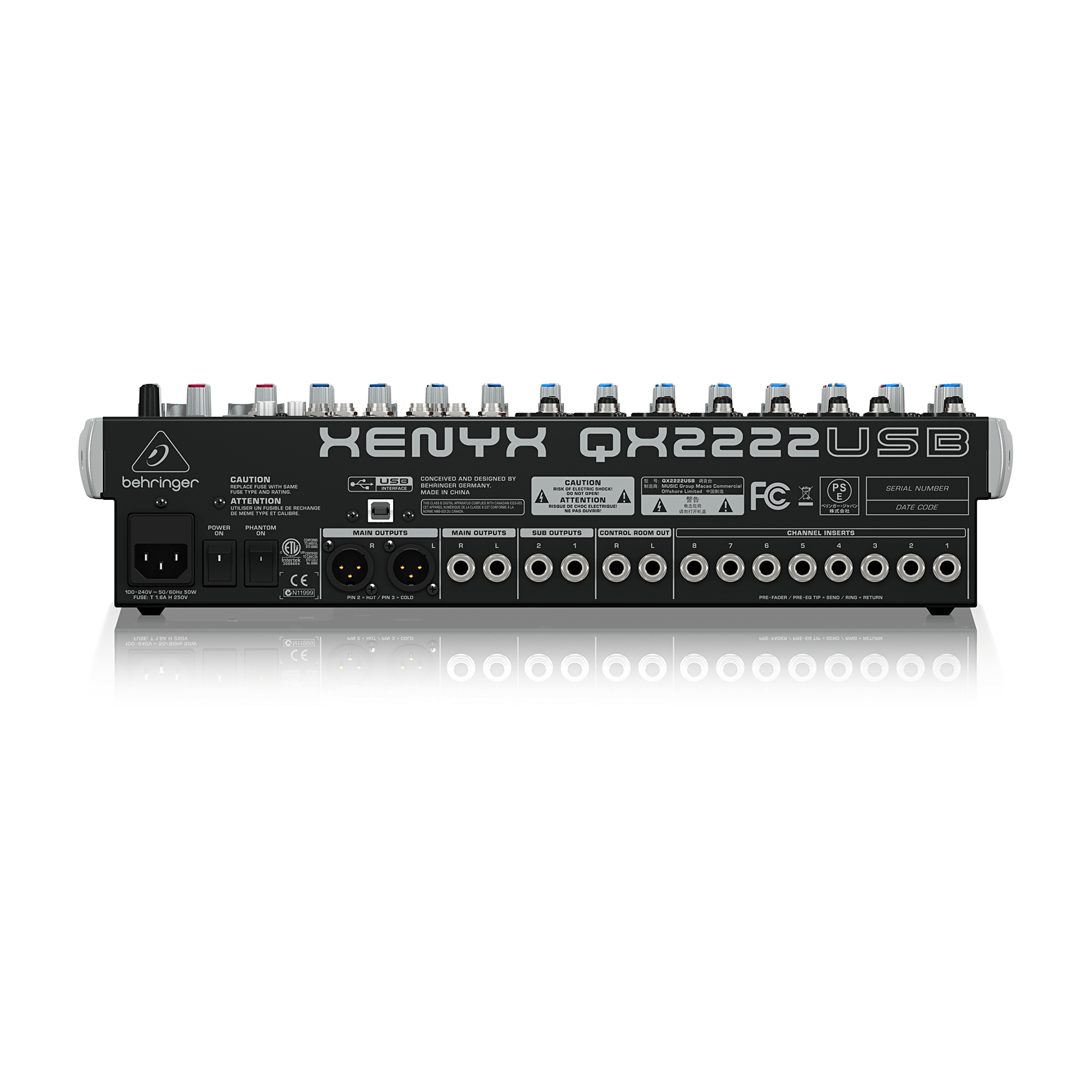 Behringer XENYX QX2222USB Mikser audio