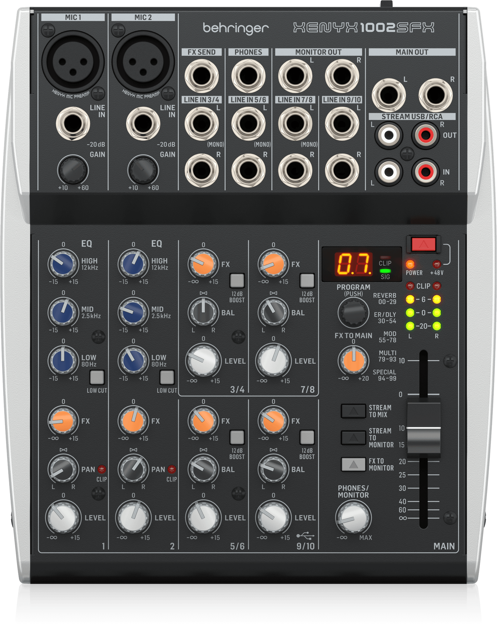 Behringer XENYX 1002SFX Mikser audio