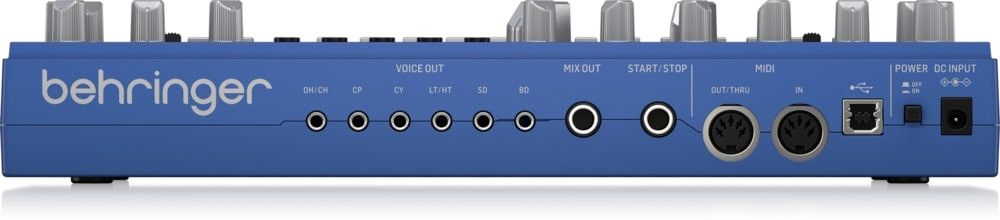 Behringer RD-6-BU Maszyna perkusyjna - niebieski
