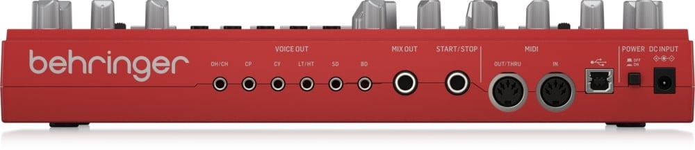 Behringer RD-6-RD Maszyna perkusyjna - czerwony