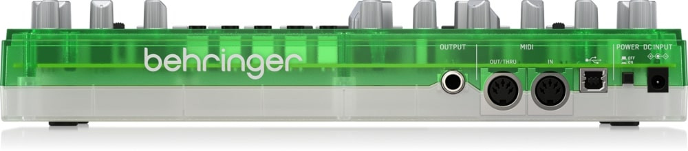 Behringer TD-3-LM Syntezator linii basowej zielony przeźroczysty