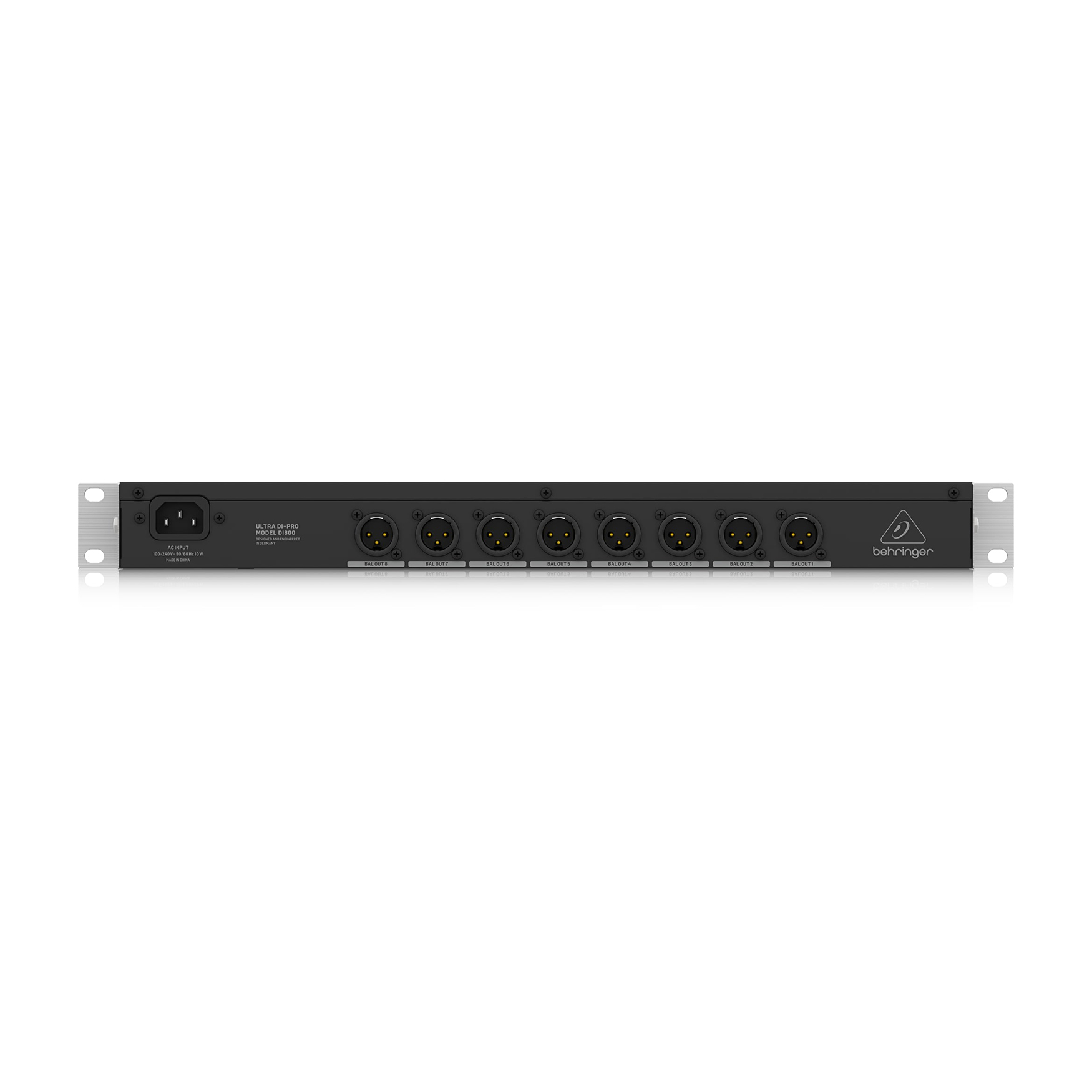 Behringer DI800 V2 DI-box aktywny 8-kanałowy