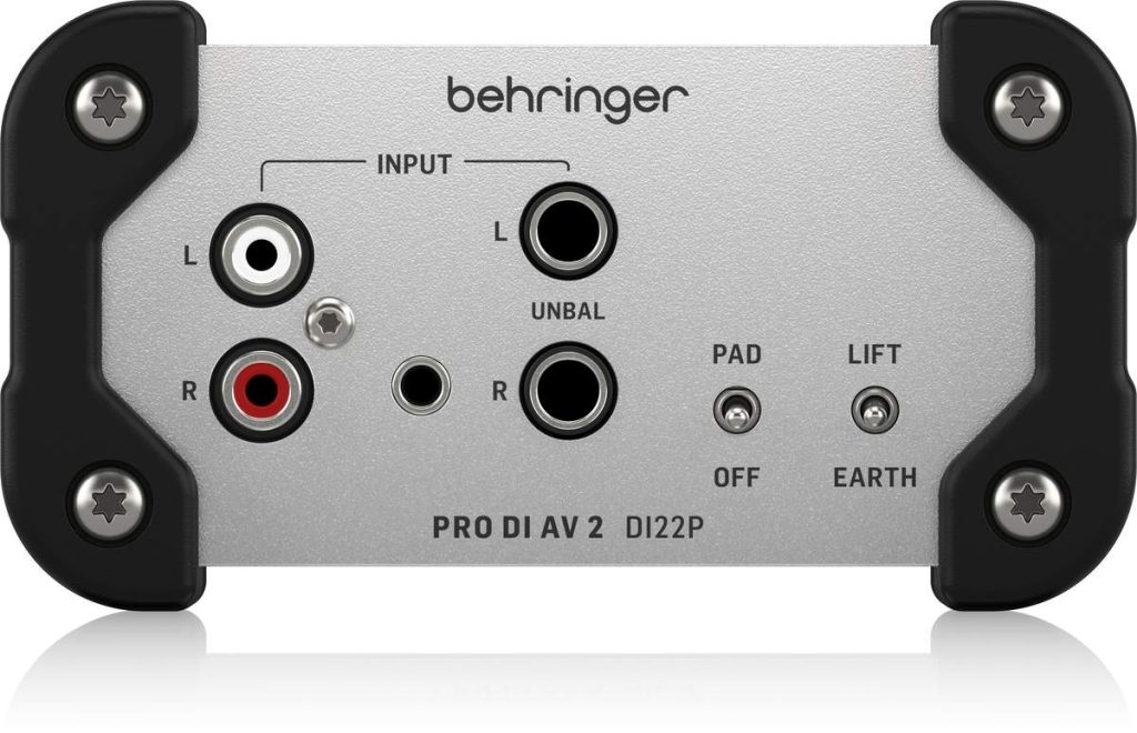 Behringer DI22P DI-box pasywny stereo