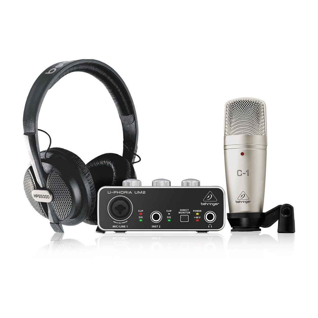 Behringer U-PHORIA STUDIO Zestaw do homerecordingu