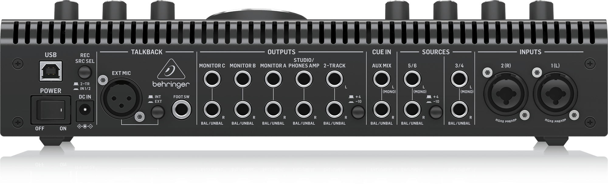 Behringer STUDIO XL Interfejs audio USB 2x4 z kontrolerem monitorów