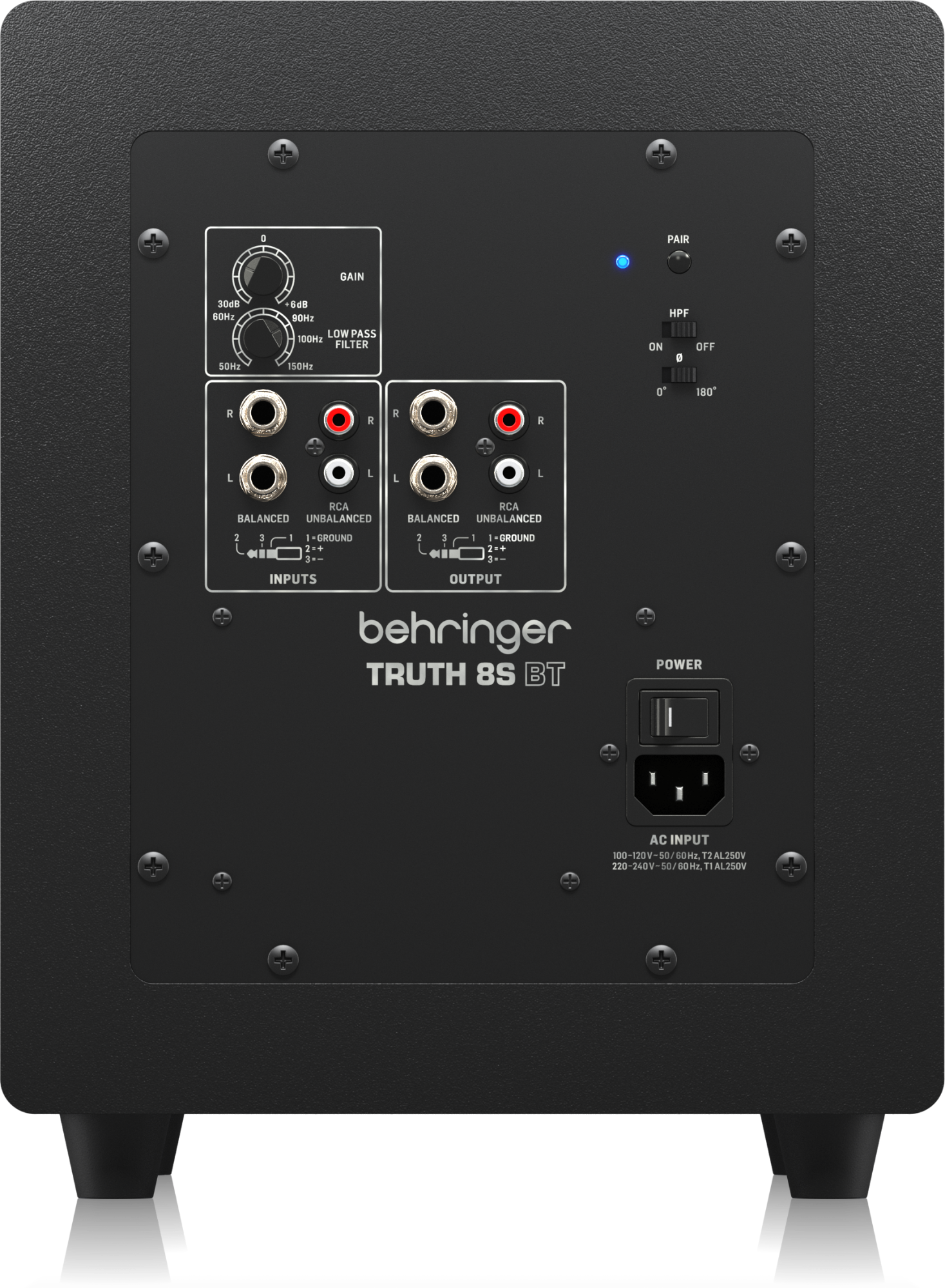 Behringer TRUTH 8S BT Subwoofer studyjny aktywny 8"