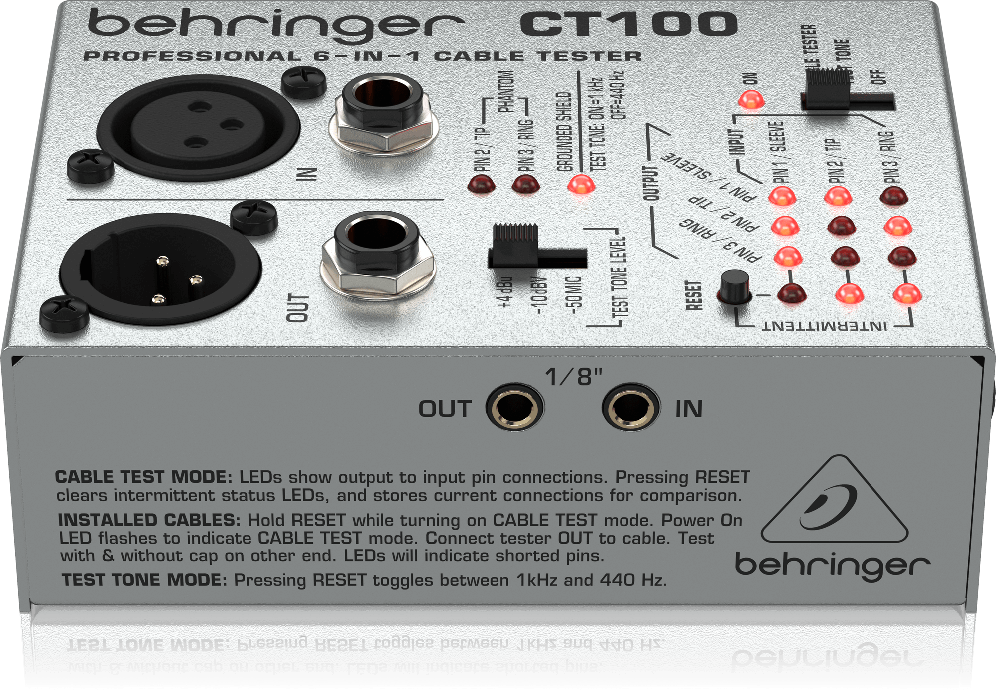 Behringer CT100 Tester kablowy