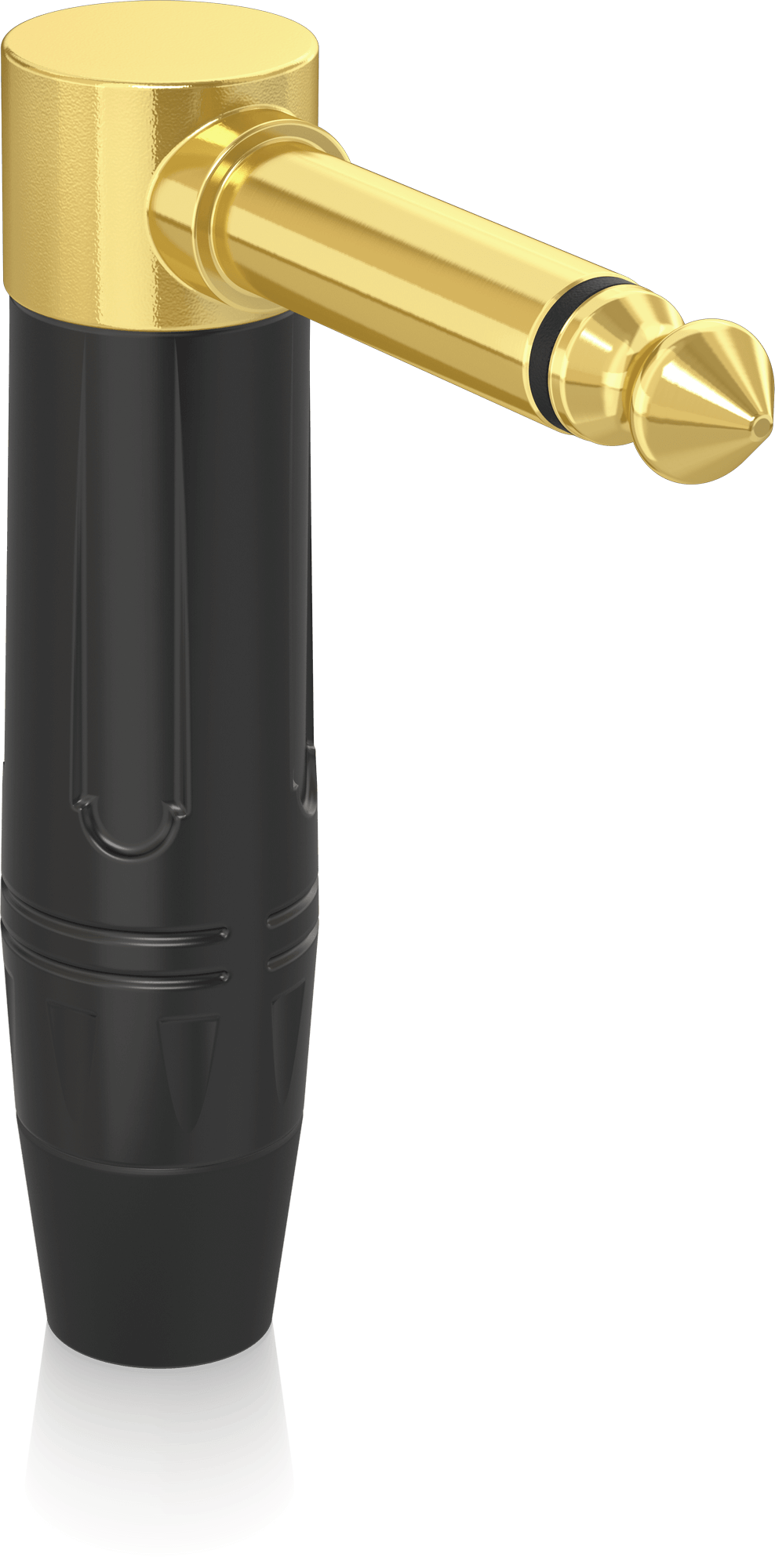 Behringer 4MGR-BK Jack kątowy Mono 6,3 mm czarny/złoty