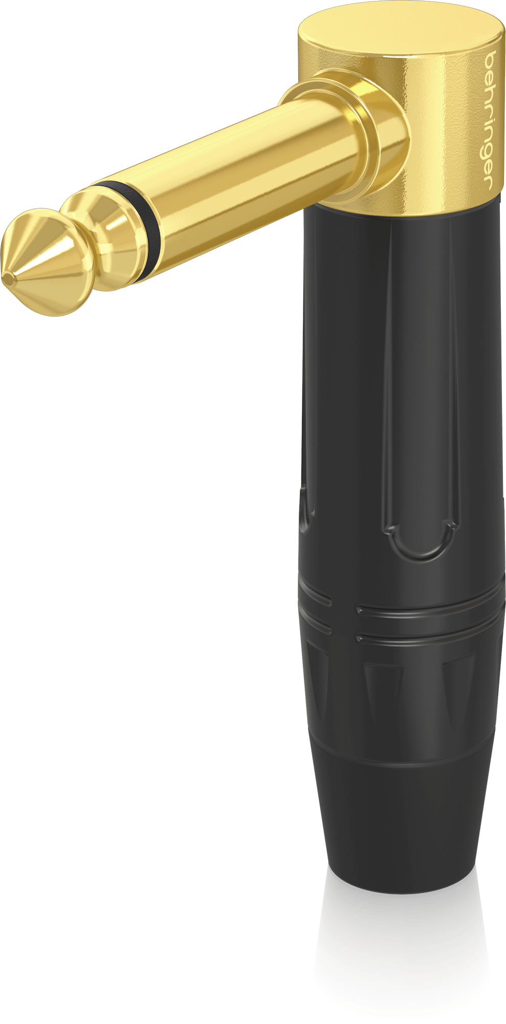 Behringer 4MGR-BK Jack kątowy Mono 6,3 mm czarny/złoty