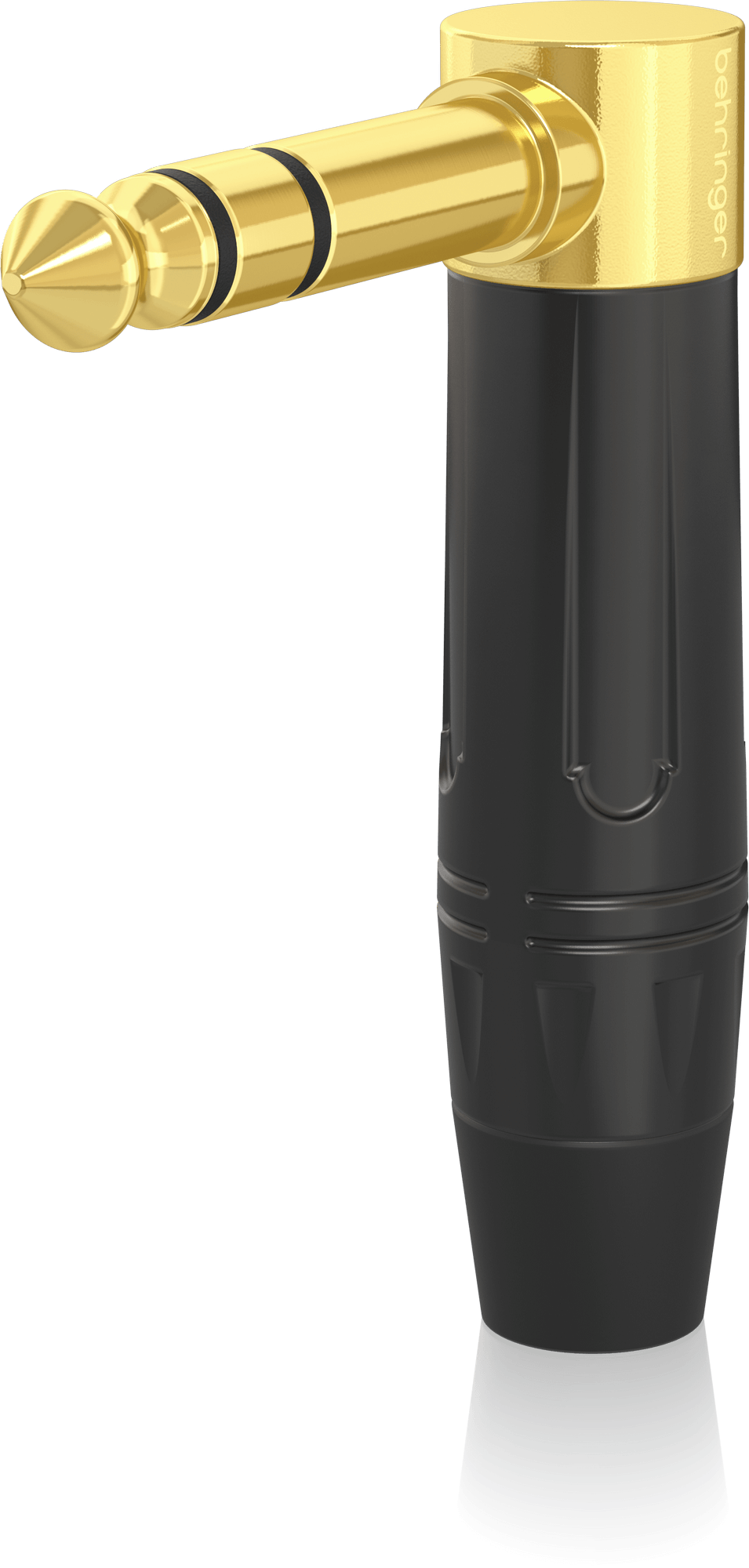 Behringer 4SGR-BK Jack kątowy Stereo 6,3 mm czarny/złoty