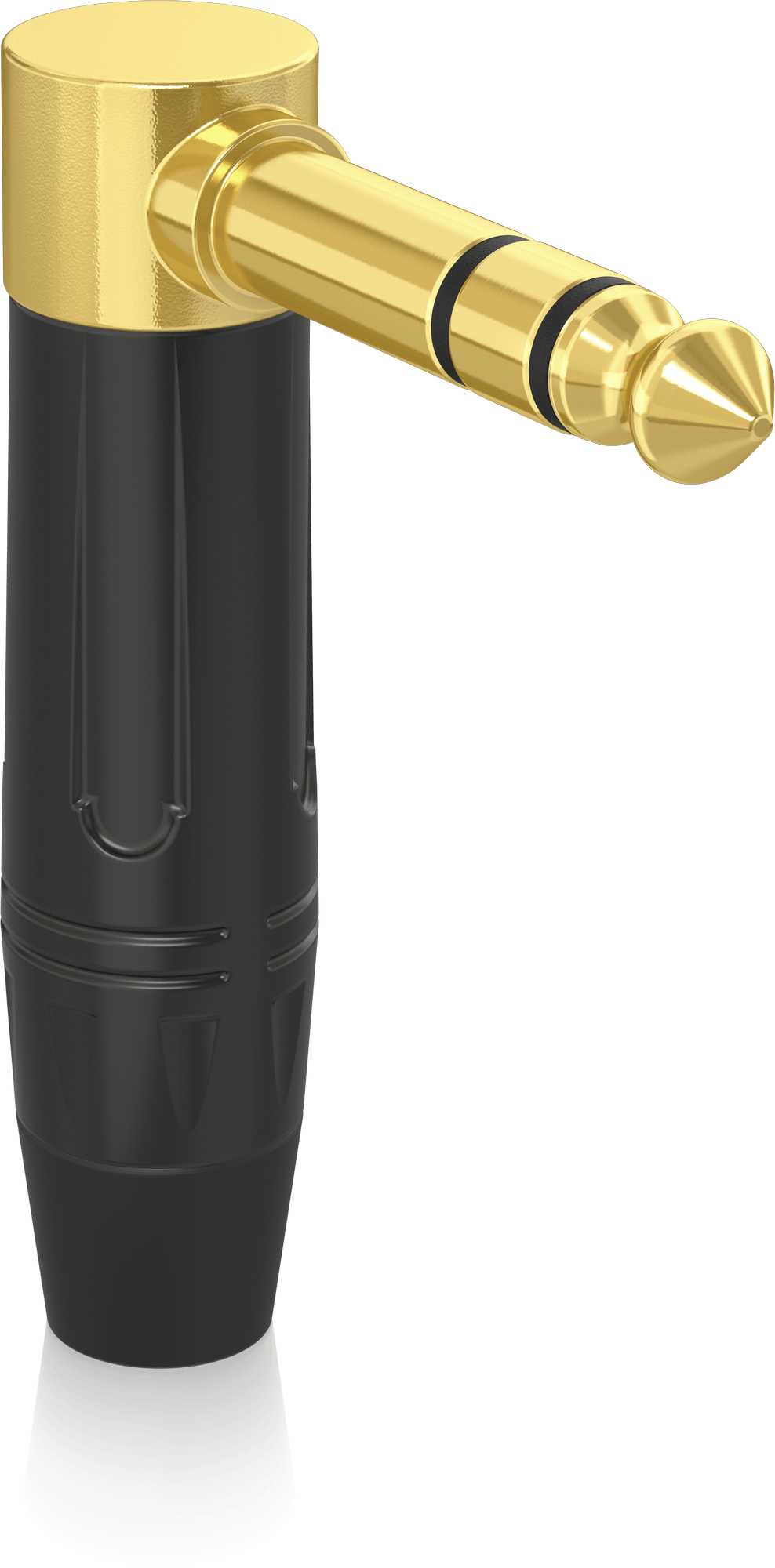 Behringer 4SGR-BK Jack kątowy Stereo 6,3 mm czarny/złoty