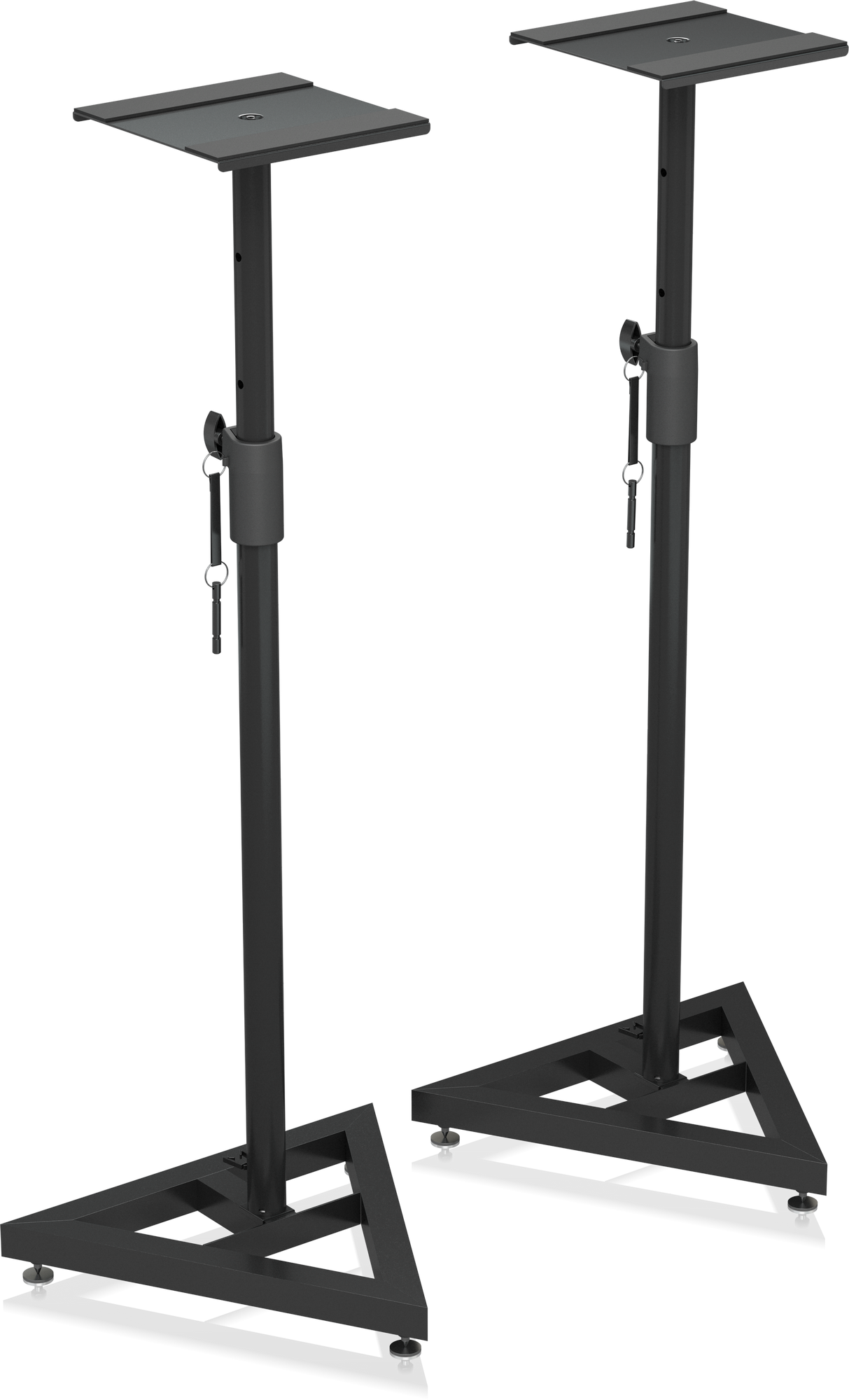 Behringer SM5002 Zestaw statywów pod monitory studyjne z regulacją wysokości 93 – 115 cm