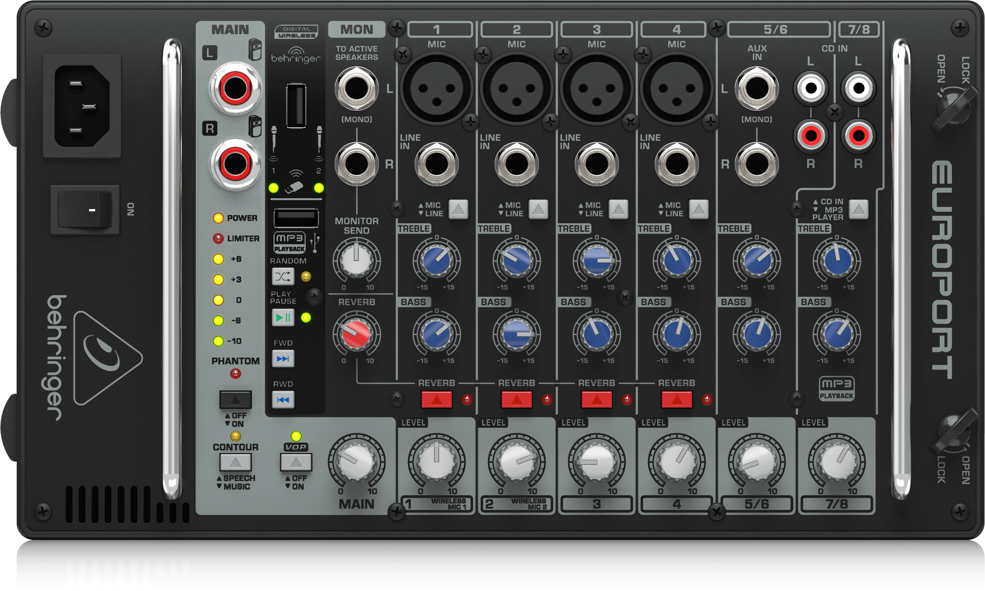 Behringer EPS500MP3 Zestaw nagłośnieniowy