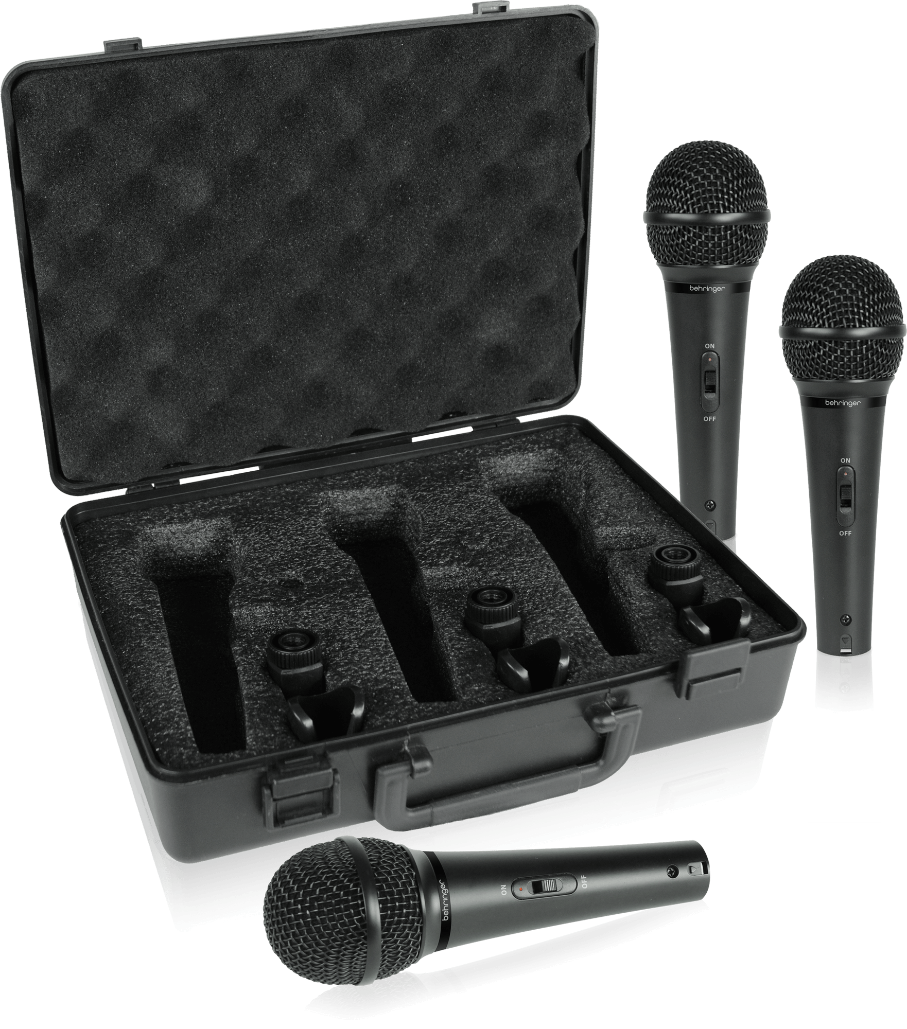 Behringer XM1800S Zestaw 3 mikrofonów dynamicznych