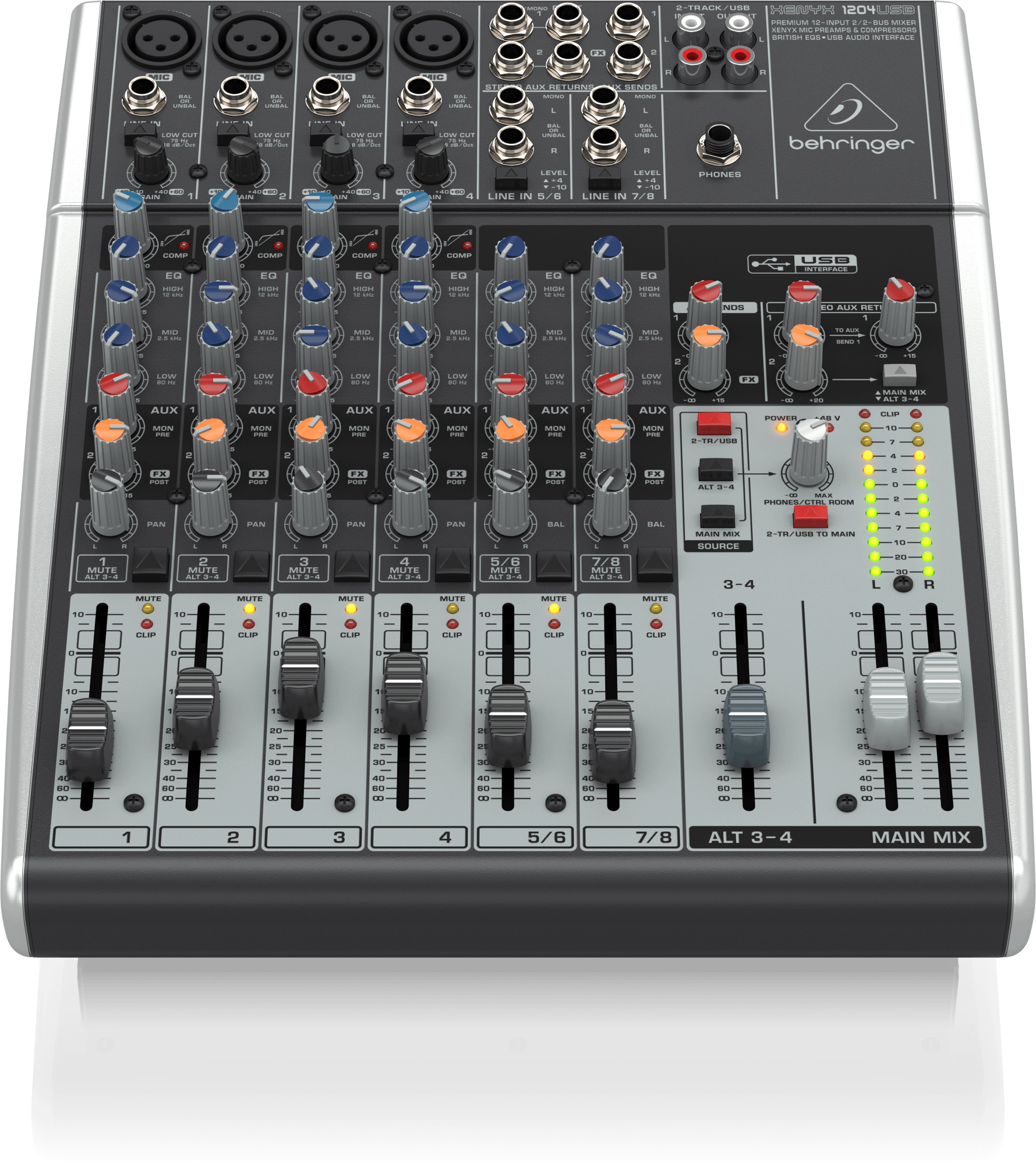 Behringer XENYX 1204USB Mikser audio