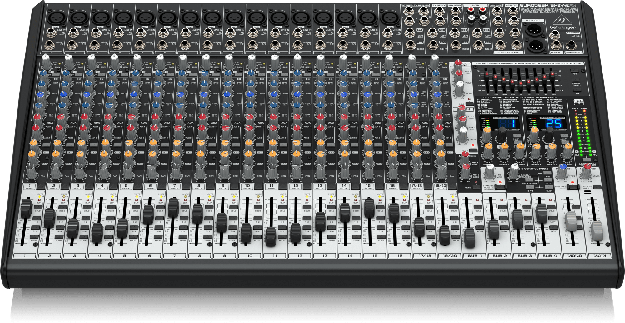 Behringer SX2442FX Mikser audio z wbudowanym efektem