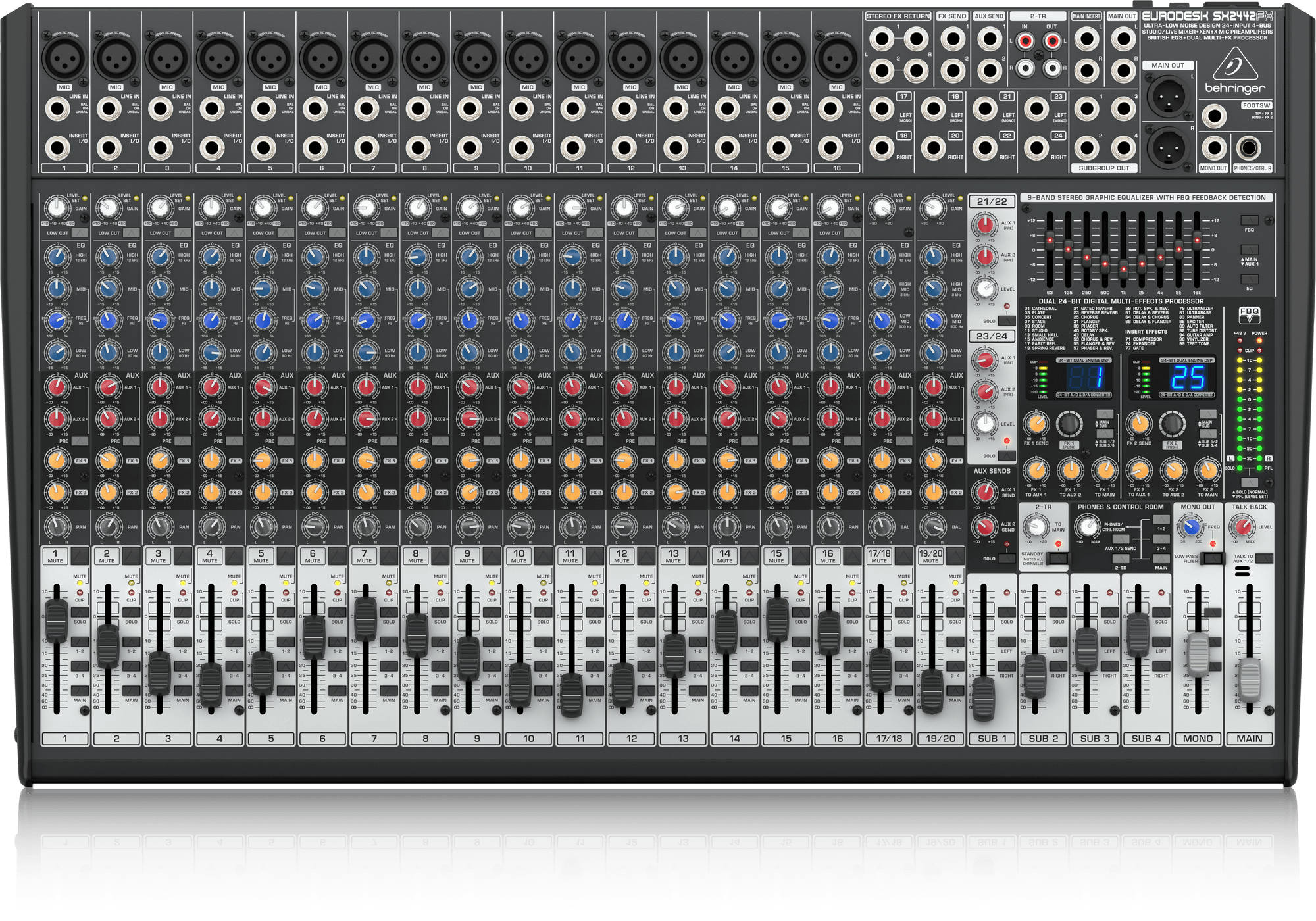 Behringer SX2442FX Mikser audio z wbudowanym efektem