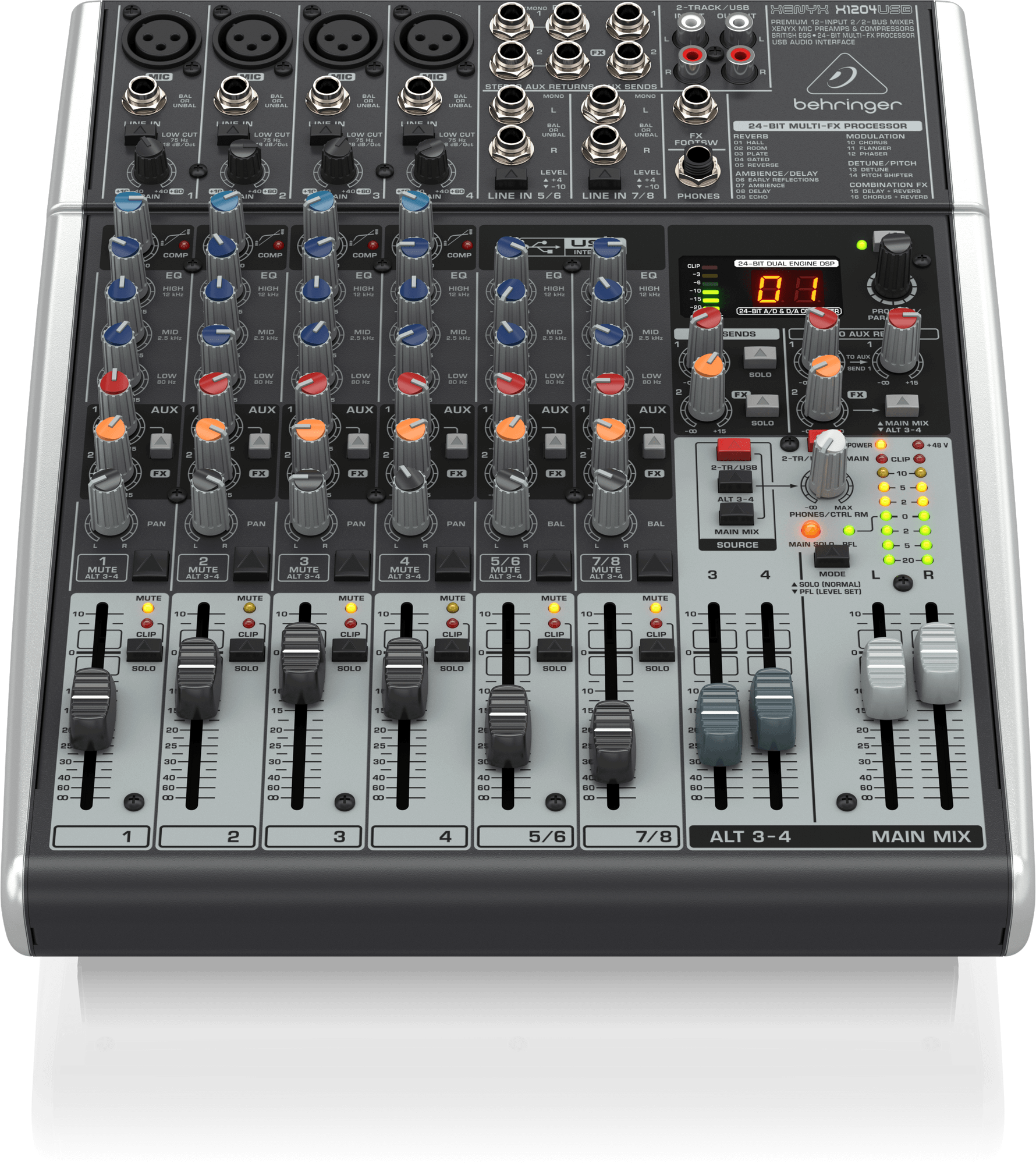 Behringer XENYX X1204USB Mikser audio