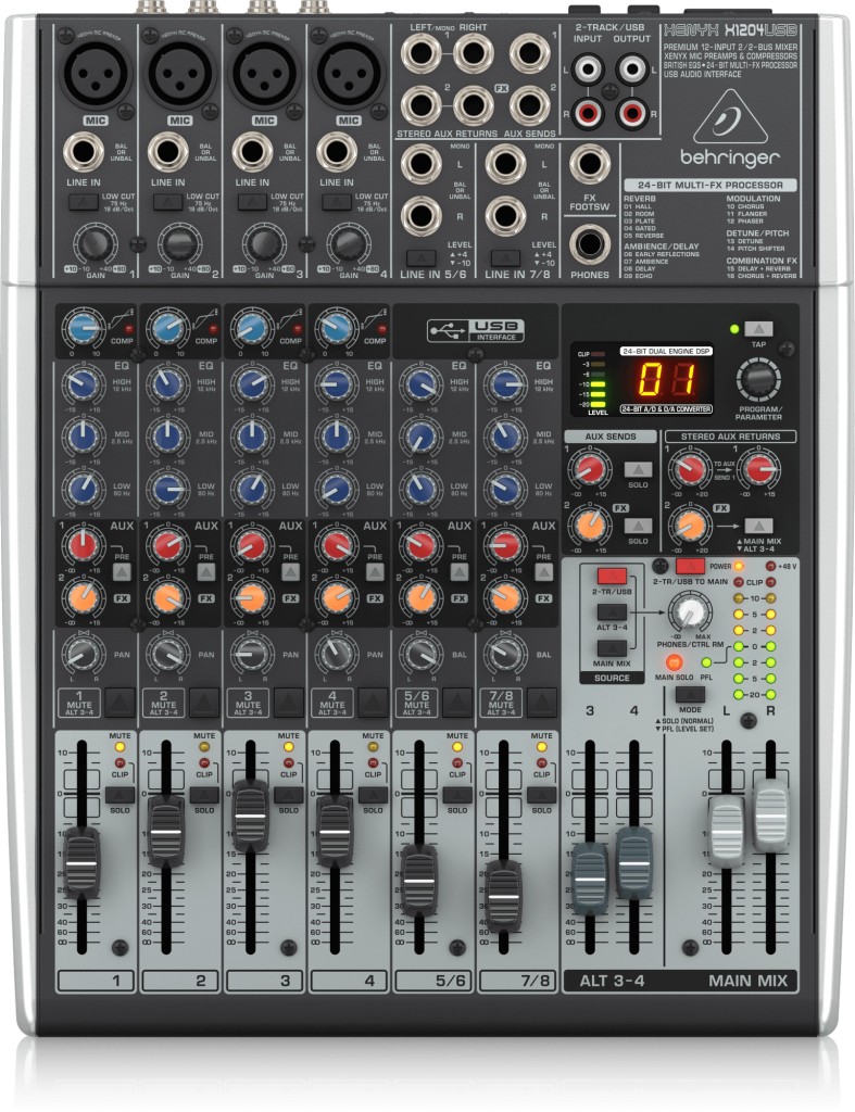 Behringer XENYX X1204USB Mikser audio