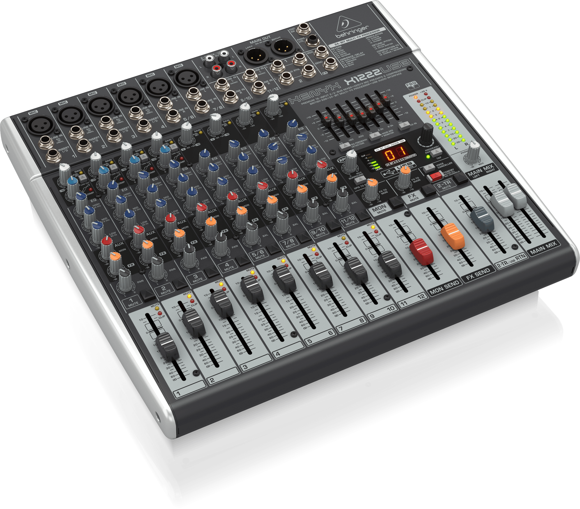 Behringer XENYX X1222USB Mikser audio