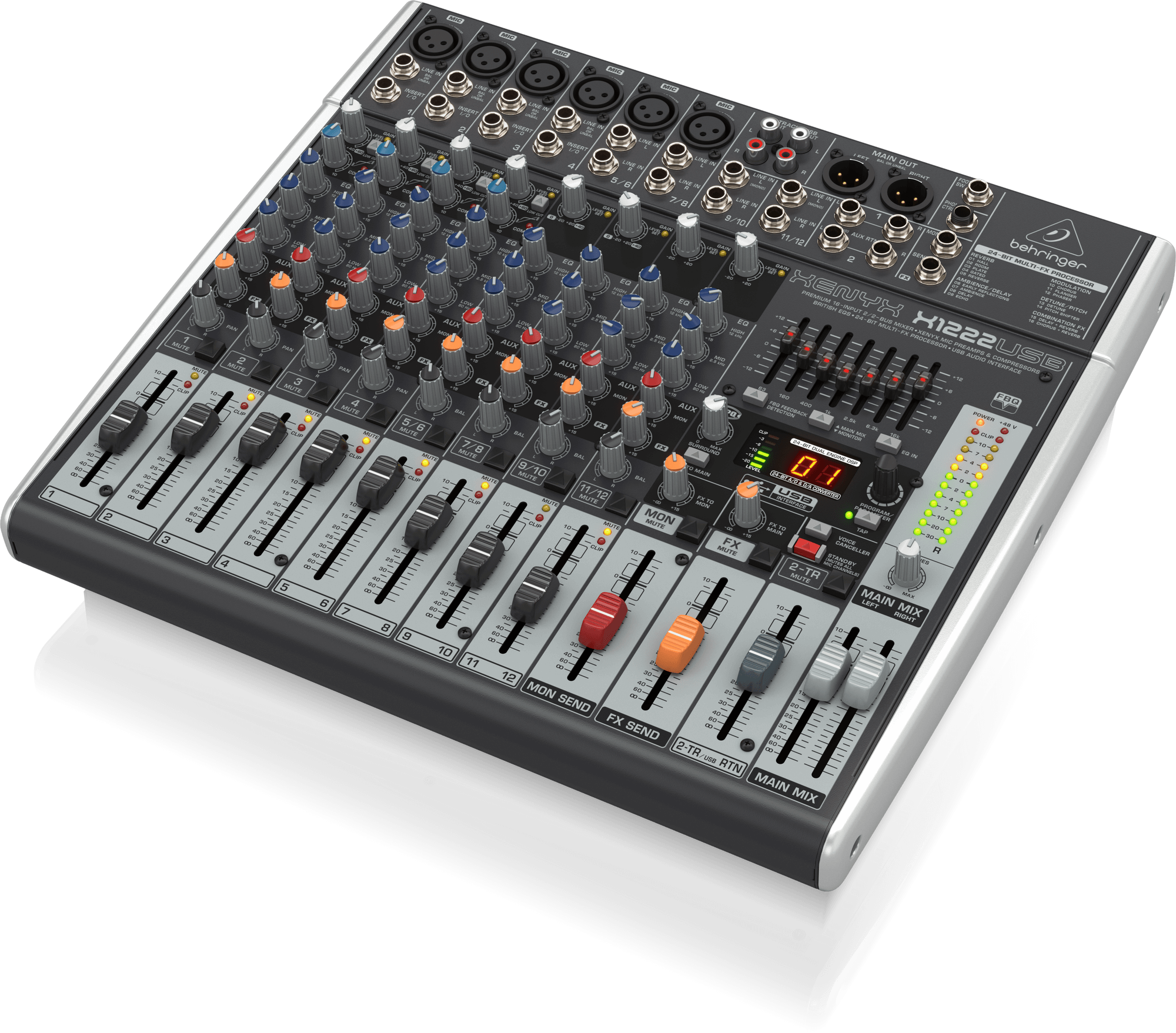 Behringer XENYX X1222USB Mikser audio