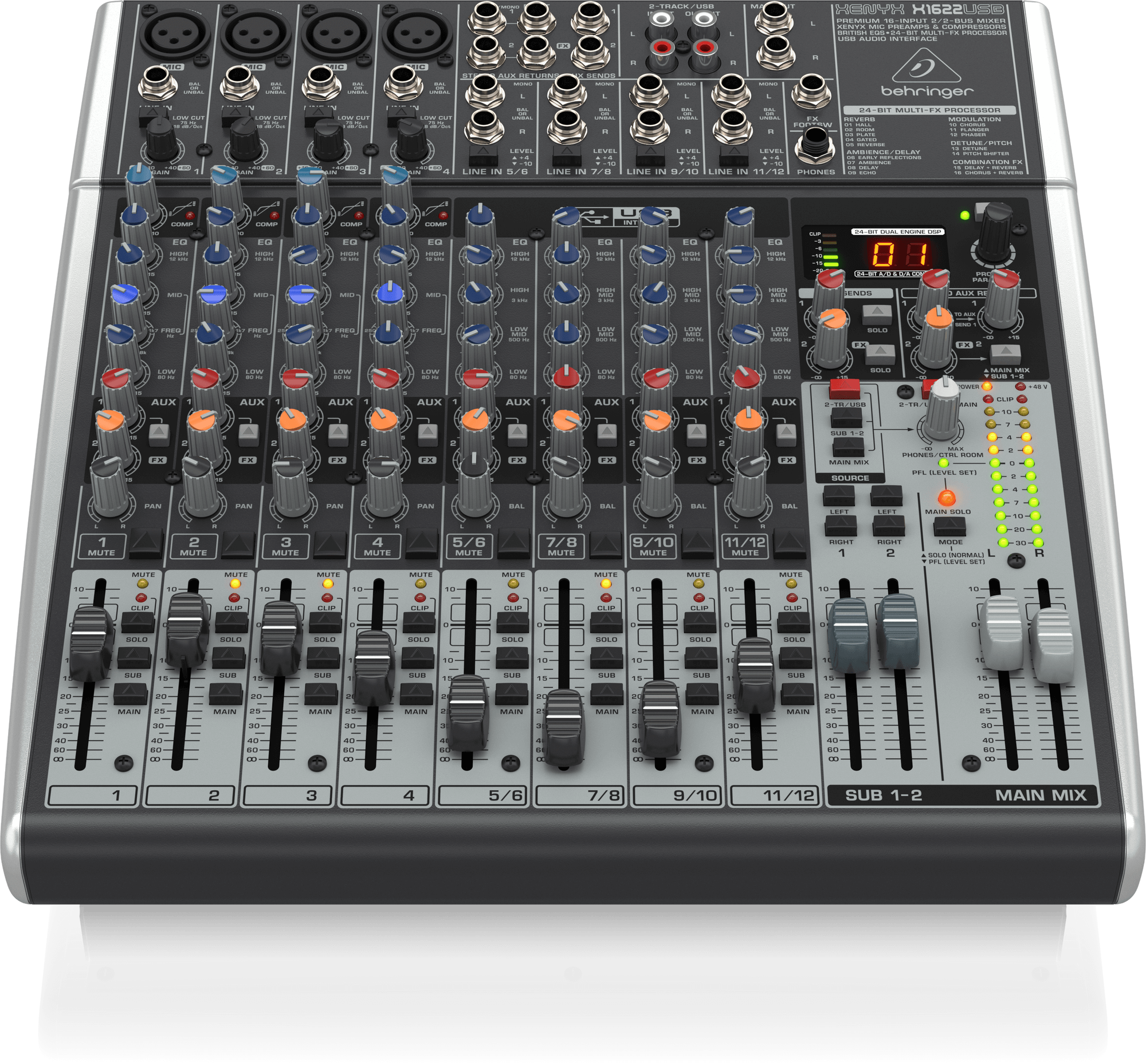 Behringer XENYX X1622USB Mikser audio
