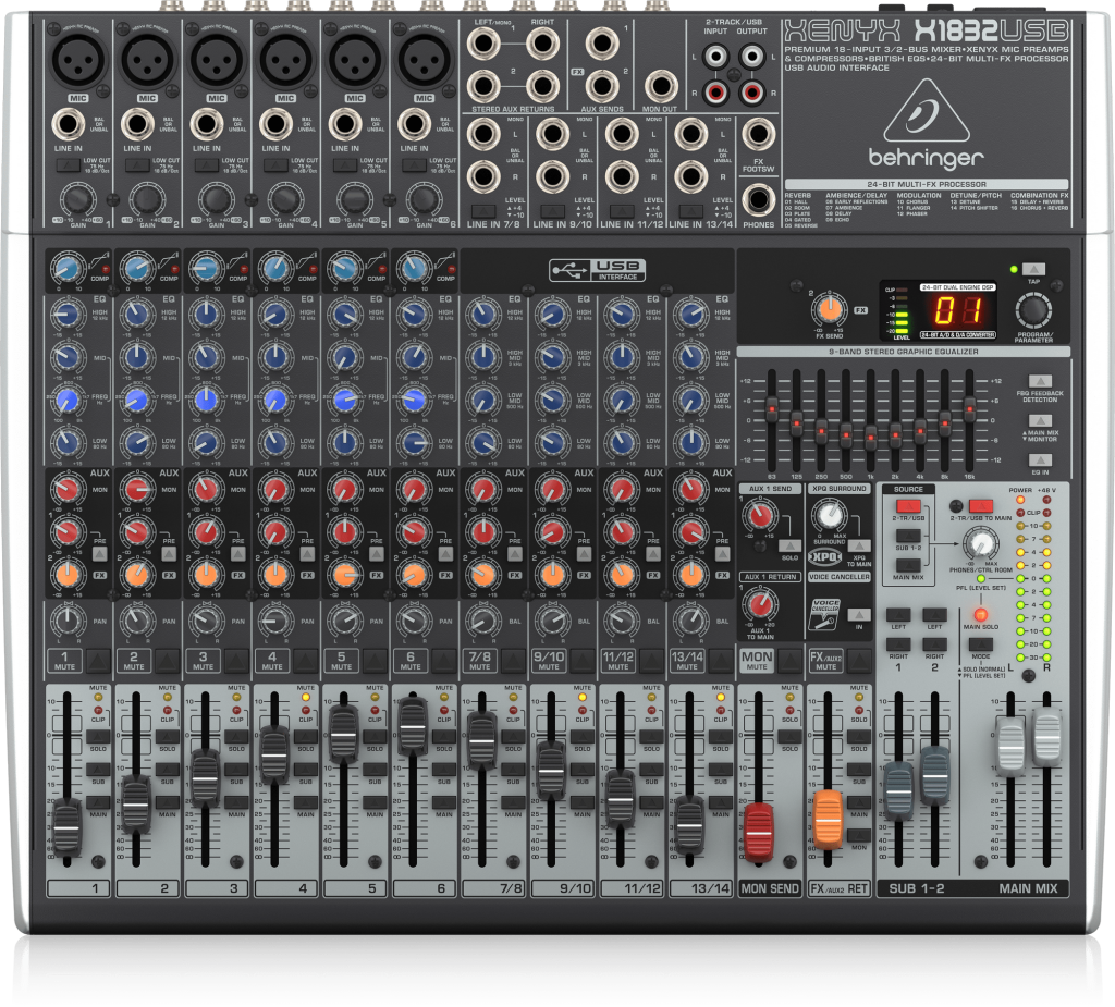 Behringer XENYX X1832USB Mikser audio