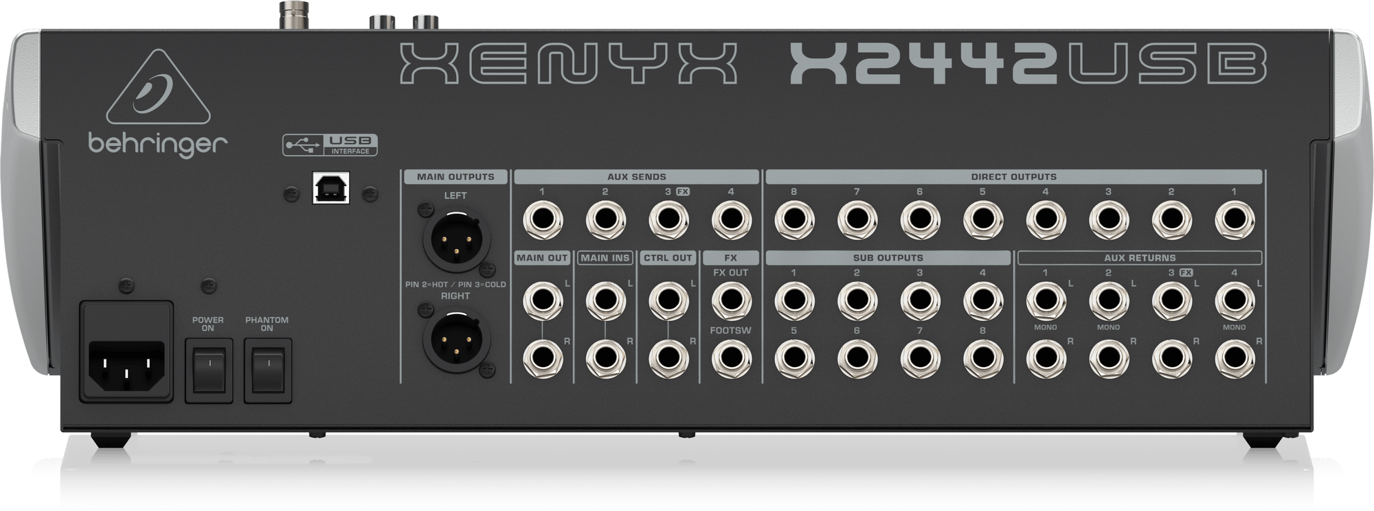 Behringer XENYX X2442USB Mikser audio