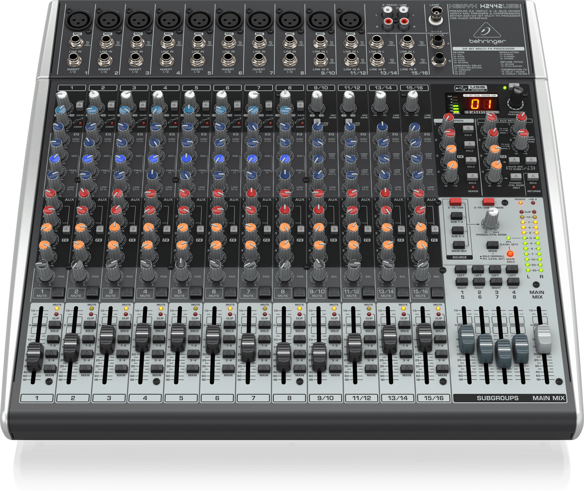 Behringer XENYX X2442USB Mikser audio