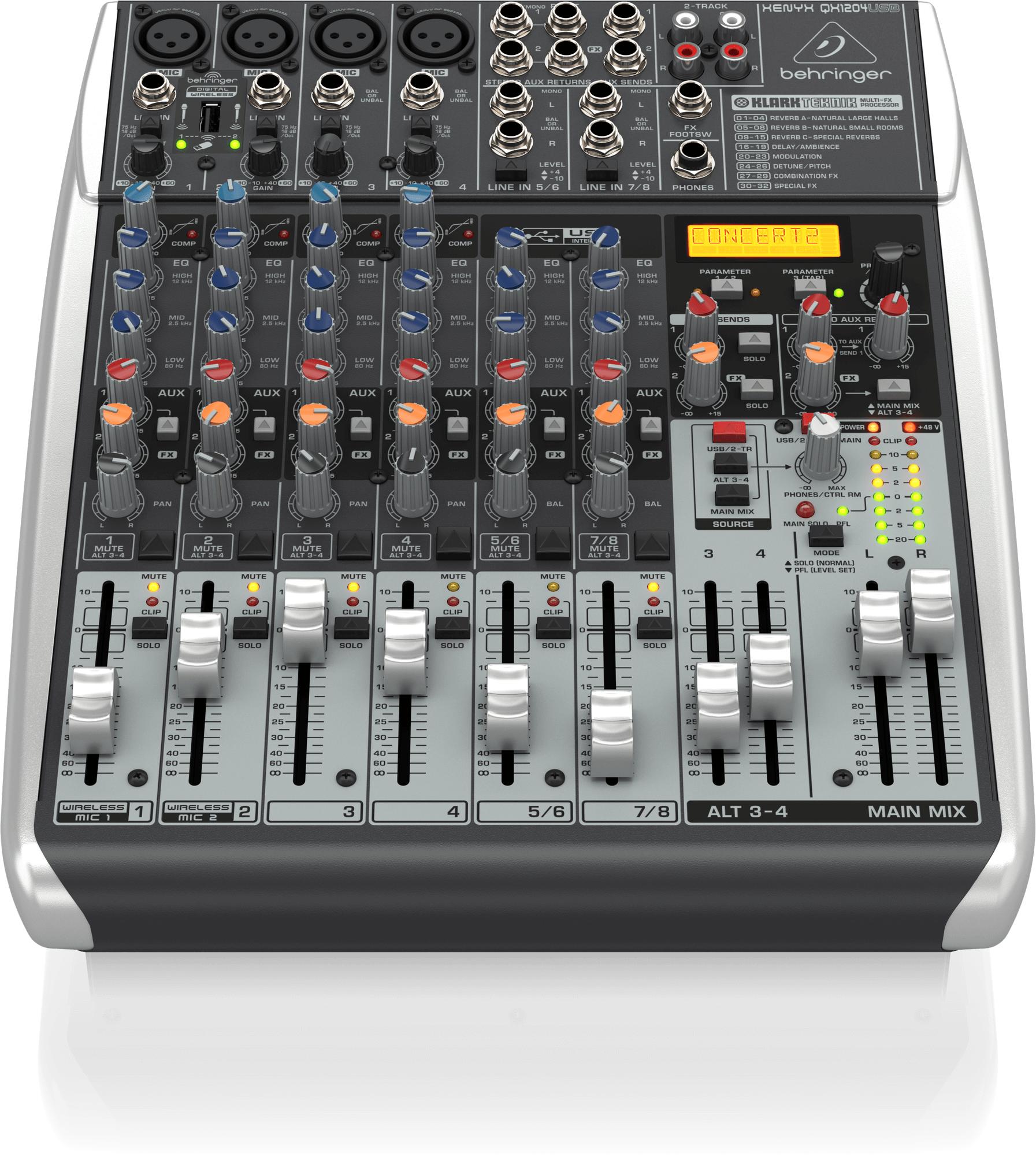 Behringer XENYX QX1204USB Mikser audio