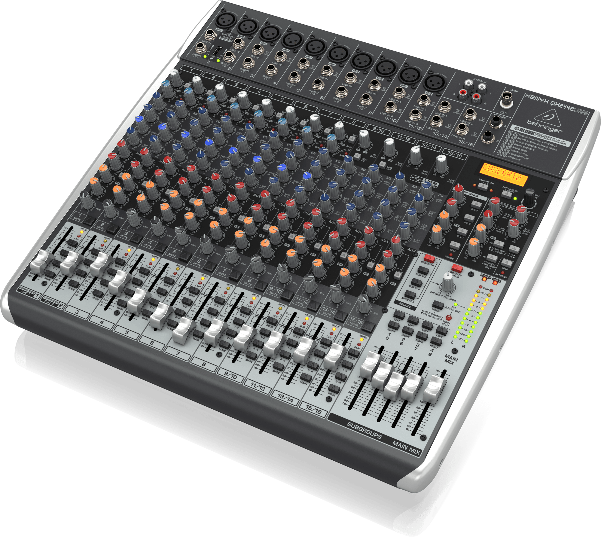 Behringer XENYX QX2442USB Mikser audio