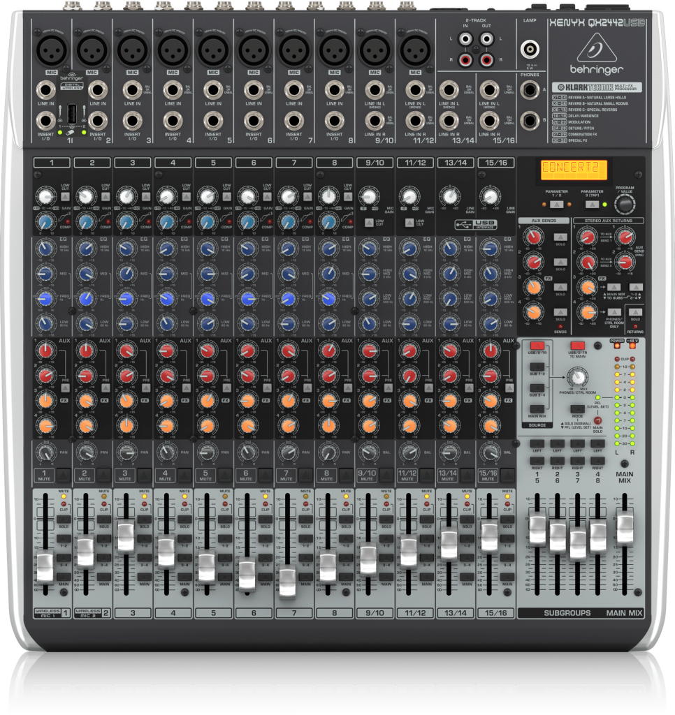 Behringer XENYX QX2442USB Mikser audio