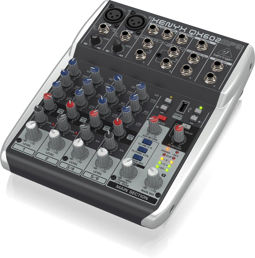 Behringer XENYX QX602MP3 Mikser audio