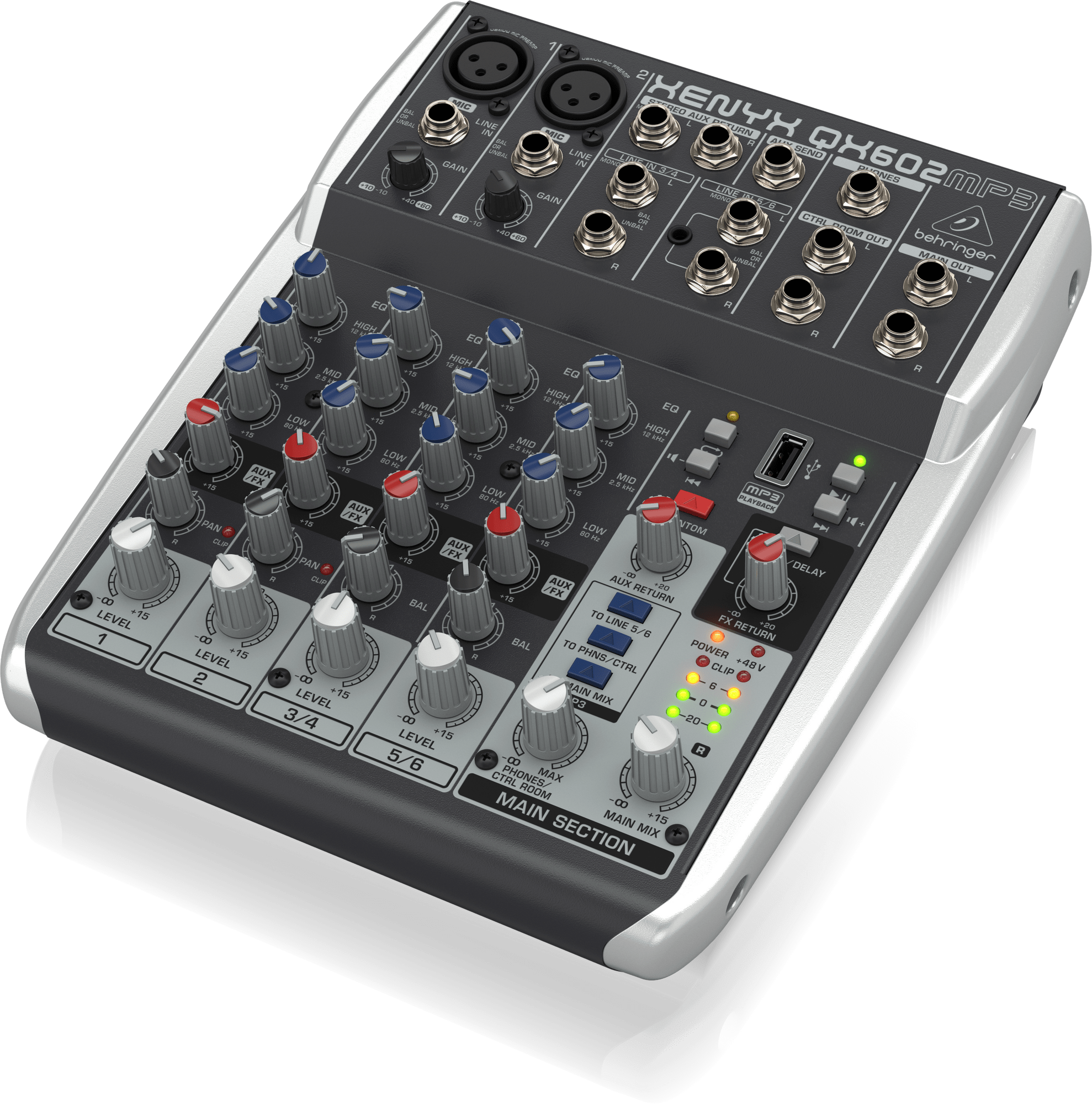 Behringer XENYX QX602MP3 Mikser audio