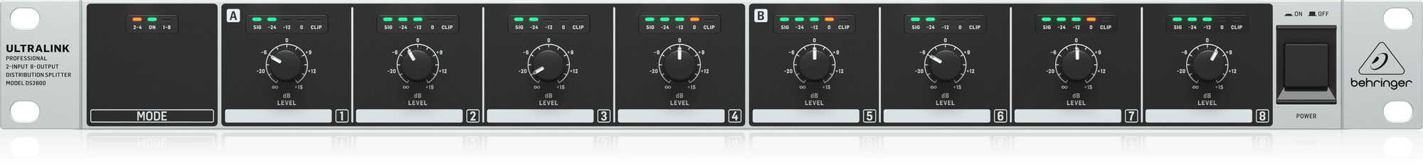 Behringer DS2800 Spliter 8-kanałowy