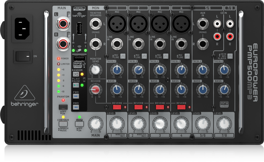 Behringer PMP500MP3 Powermikser