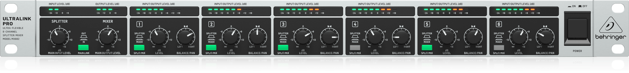 Behringer MX882 V2 Mikser rackowy