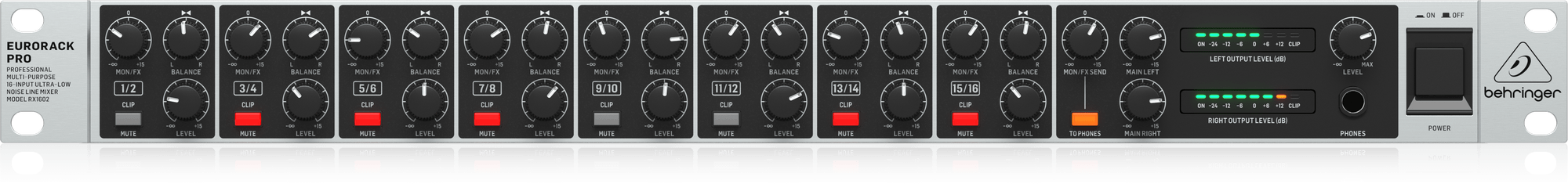 Behringer RX1602 V2 Mikser rackowy