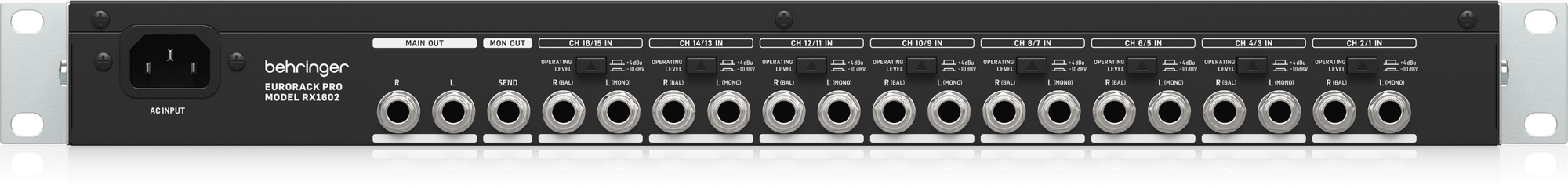 Behringer RX1602 V2 Mikser rackowy